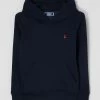 Jack & Jones Hoodie Mit Känguru-Tasche Modell 'Star' - Marineblau