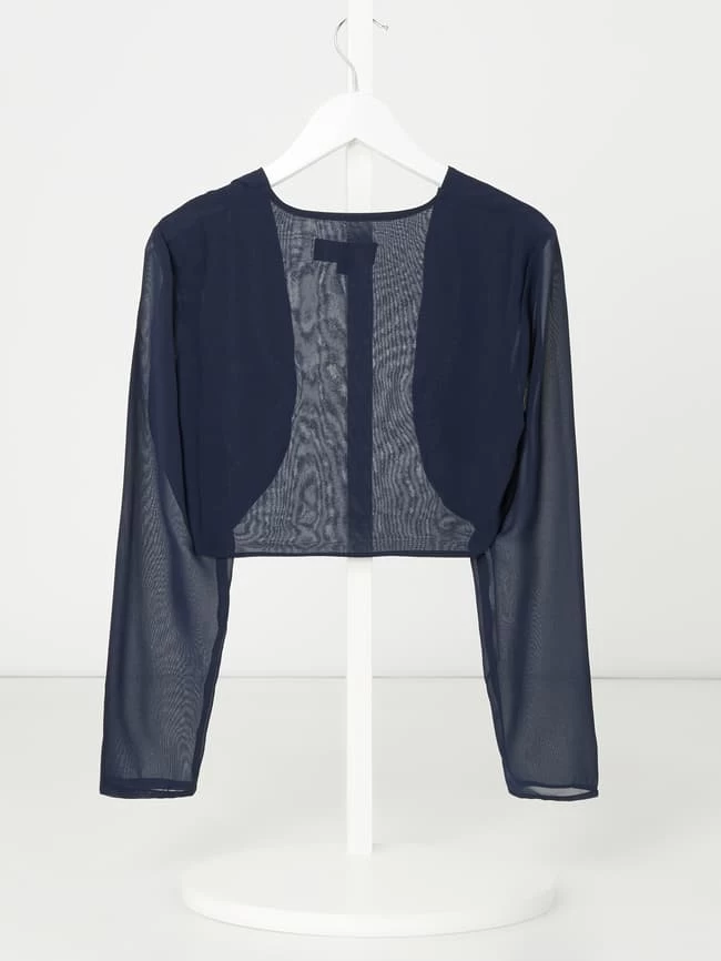 G.O.L. Bolero Aus Chiffon - Marineblau 3 G.O.L. Bolero Aus Chiffon - Marineblau – Bild 3