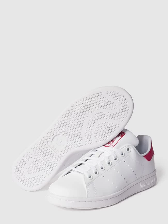 Adidas Originals Sneaker Mit Label-Details Modell 'STAN SMITH J' - Weiß 3 Adidas Originals Sneaker Mit Label-Details Modell 'STAN SMITH J' - Weiß – Bild 3