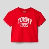 Tommy Hilfiger Teens T-Shrit Mit Label-Print - Rot