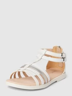 Geox Sandalen Mit Dornschließe Modell 'KARLY' - Weiß