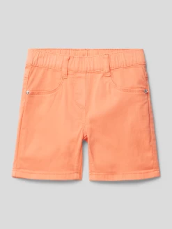 S.Oliver RED LABEL Shorts Mit Angedeuteten Eingrifftaschen - Orange