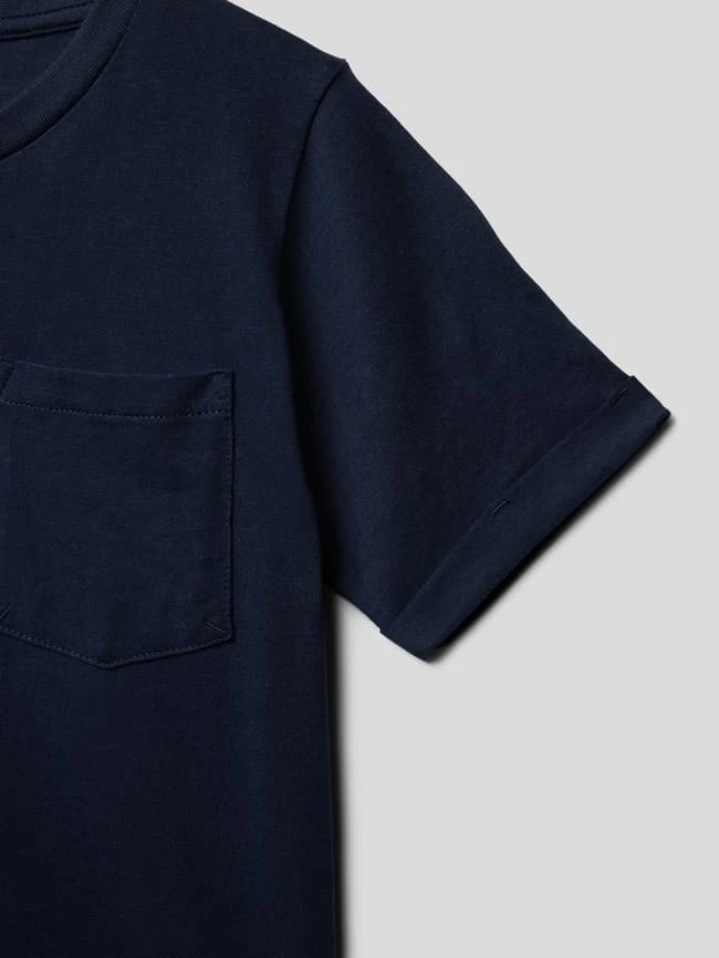 Tom Tailor T-Shirt Mit Brusttasche - Marineblau 2 Tom Tailor T-Shirt Mit Brusttasche - Marineblau – Bild 2