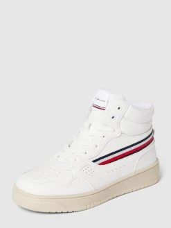 T.Hilfiger Kids Shoes Sneaker Mit Kontraststreifen Modell 'KAREEM' - Weiß