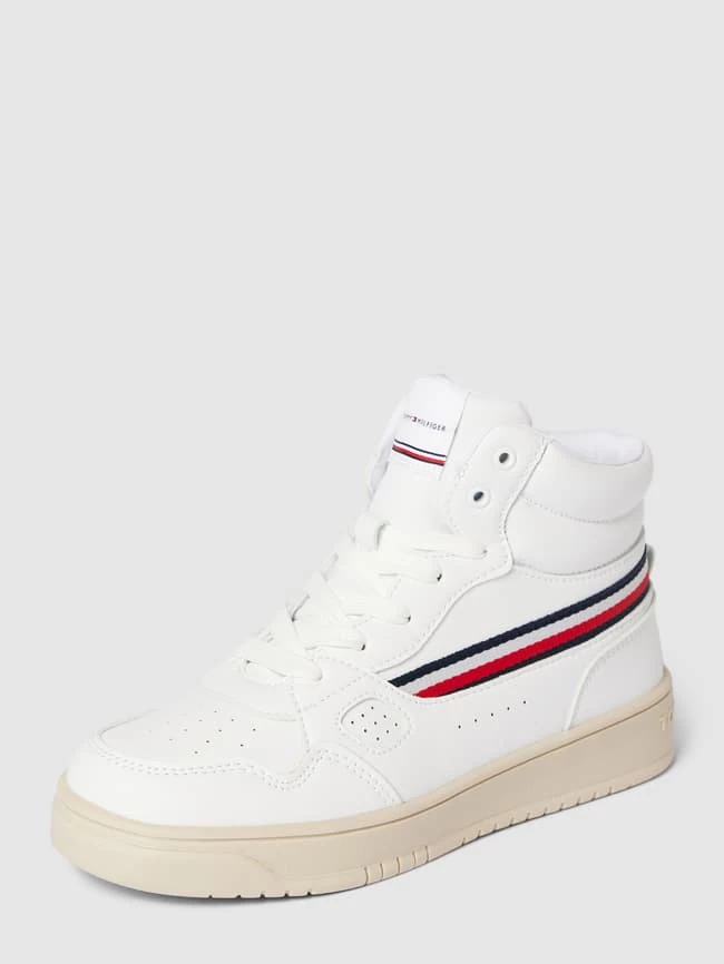 T.Hilfiger Kids Shoes Sneaker Mit Kontraststreifen Modell 'KAREEM' - Weiß 1 T.Hilfiger Kids Shoes Sneaker Mit Kontraststreifen Modell 'KAREEM' - Weiß