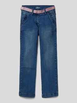 S.Oliver RED LABEL Regular Fit Jeans Mit Stretch-Anteil - Blau