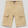 Replay Cargoshorts Mit Seitlichen Eingrifftaschen - Sand