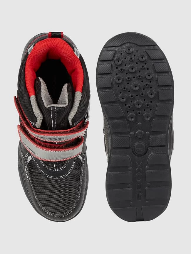 Geox Boots Mit Klettverschlüssen Modell 'Sveggen' - Schwarz 4 Geox Boots Mit Klettverschlüssen Modell 'Sveggen' - Schwarz – Bild 4