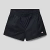 CHAMPION Shorts Mit Logo-Print - Schwarz