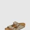 Birkenstock Sandalen Aus Veloursleder Modell 'Arizona' - Taupe