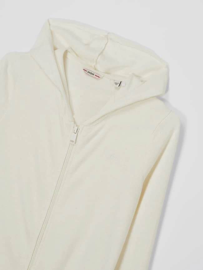 Guess Strickjacke Aus Modalmischung - Offwhite 2 Guess Strickjacke Aus Modalmischung - Offwhite – Bild 2