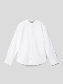 Jack & Jones Hemd In Denim-Optik Modell 'SUMMER BAND SHIRT' - Weiß