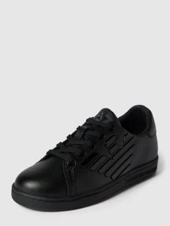EA7 Emporio Armani Sneaker Mit Label-Details Modell 'CLASSIC' - Schwarz