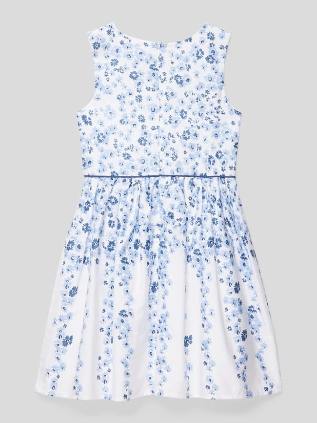 Happy Girls Minikleid Mit Floralem Muster - Marineblau 3 Happy Girls Minikleid Mit Floralem Muster - Marineblau – Bild 3