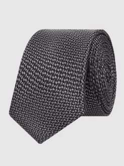 G.O.L. Krawatte Aus Mikrofaser (6 Cm) - Schwarz