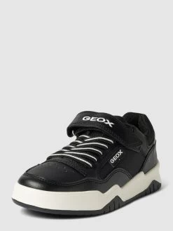 Geox Sneaker Im Colour-Blocking-Design - Schwarz