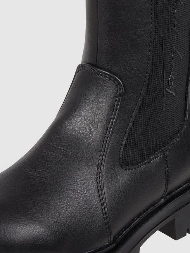 T.Hilfiger Kids Shoes Chelsea Boots In Leder-Optik Modell 'Ashlyn' - Schwarz 2 T.Hilfiger Kids Shoes Chelsea Boots In Leder-Optik Modell 'Ashlyn' - Schwarz – Bild 2