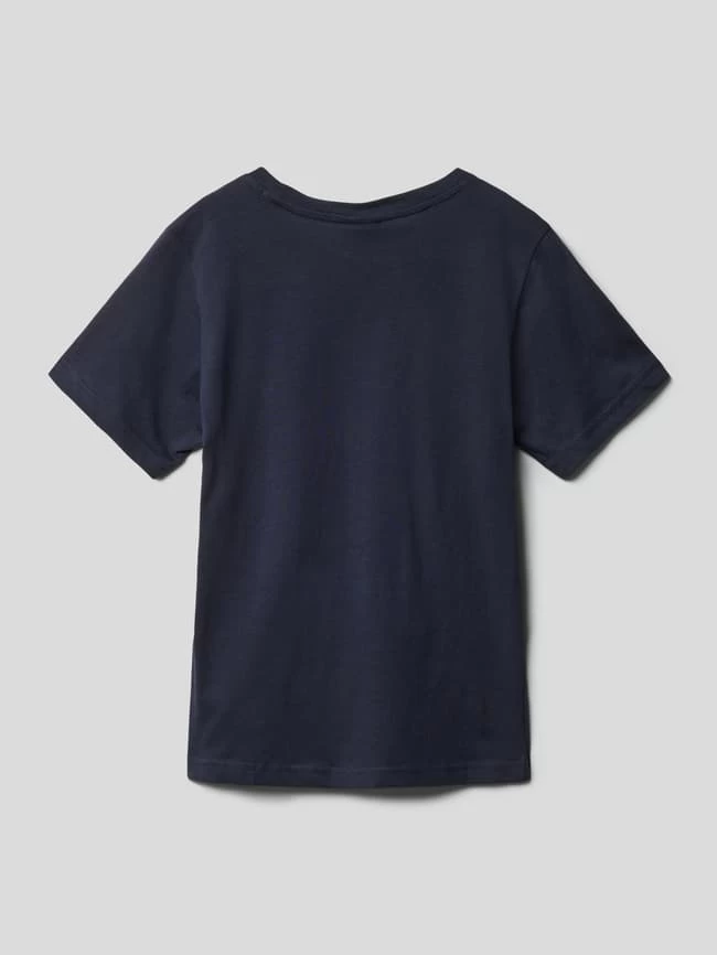 CHAMPION T-Shirt Mit Label-Print - Marineblau 3 CHAMPION T-Shirt Mit Label-Print - Marineblau – Bild 3