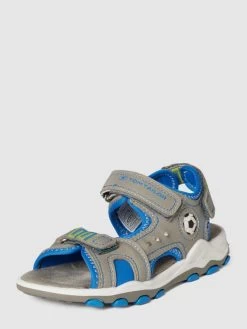 Tom Tailor Sandalen Mit Motiv-Prägung - Hellgrau