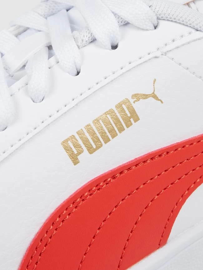 Puma Sneaker In Leder-Optik Modell 'Shuffle' - Hellrot 2 Puma Sneaker In Leder-Optik Modell 'Shuffle' - Hellrot – Bild 2