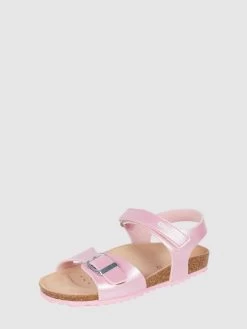 Geox Sandalen In Leder-Optik Modell 'Adriel' - Pink