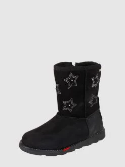 Tom Tailor Boots Mit Stickereien - Schwarz