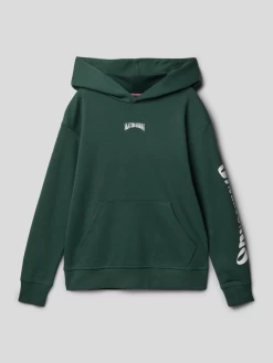 Jack & Jones Hoodie Mit Label-Print Modell 'JOROLI' - Grün