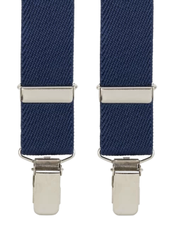 G.O.L. Hosenträger In X-Form - Marineblau