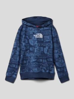 The North Face Hoodie Mit Label-Print Modell 'DREW PEAK LIGHT' - Marineblau