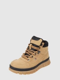 T.Hilfiger Kids Shoes Boots In Leder-Optik Modell 'Drake' - Camel