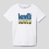 Levi’s® Kids T-Shirt Mit Logo-Print - Weiß