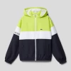 Lacoste Jacke Mit Streifenmuster - Weiß