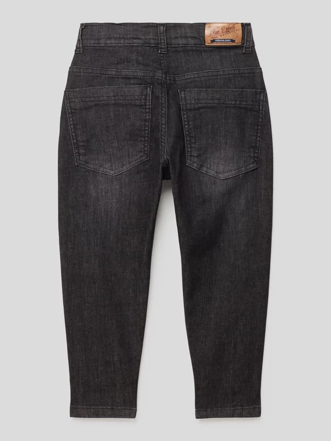 Blue Effect Loose Fit Jeans Mit Label-Detail - Schwarz 3 Blue Effect Loose Fit Jeans Mit Label-Detail - Schwarz – Bild 3