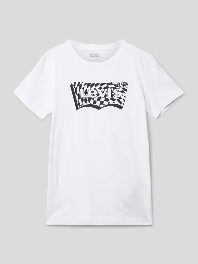 Levi’s® Kids T-Shirt Mit Label-Print - Weiß 1 Levi’s® Kids T-Shirt Mit Label-Print - Weiß