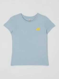 Only T-Shirt Aus Baumwolle Modell 'Weekday' - Bleu