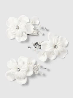 Weise Anstecknadel In Metallic Im 3er-Pack - Offwhite