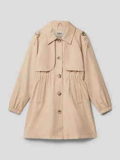 Only Jacke Mit Seitlichen Eingrifftaschen - Beige