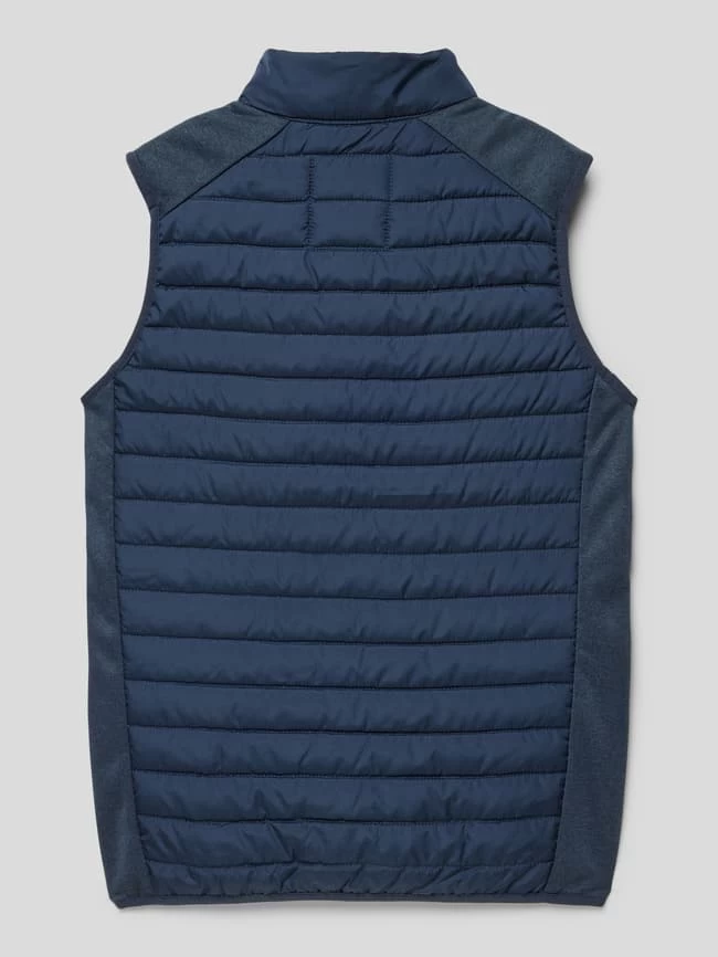 Jack & Jones Steppweste Mit Label-Print - Marineblau 3 Jack & Jones Steppweste Mit Label-Print - Marineblau – Bild 3