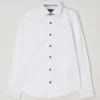 G.O.L. Slim Fit Hemd Aus Baumwollmischung - Weiß