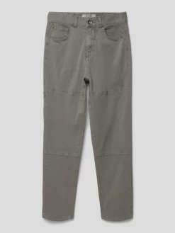 Garcia Hose Im 5-Pocket-Design - Dunkelgrau