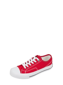 Jack & Jones Sneaker Aus Canvas Modell 'Corp' - Rot