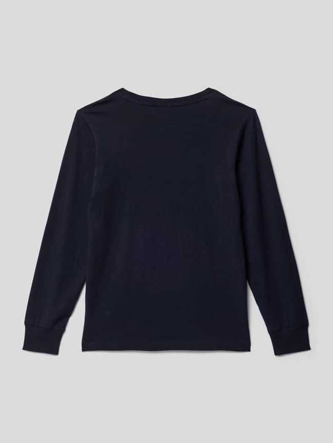 CHAMPION Longsleeve Mit Label-Print - Marineblau 3 CHAMPION Longsleeve Mit Label-Print - Marineblau – Bild 3