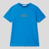 Calvin Klein Jeans T-Shirt Mit Label-Details - Royalblau