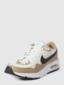 Nike Sneaker Mit Kontrastiven Label-Details Modell 'AIR MAX' - Weiß