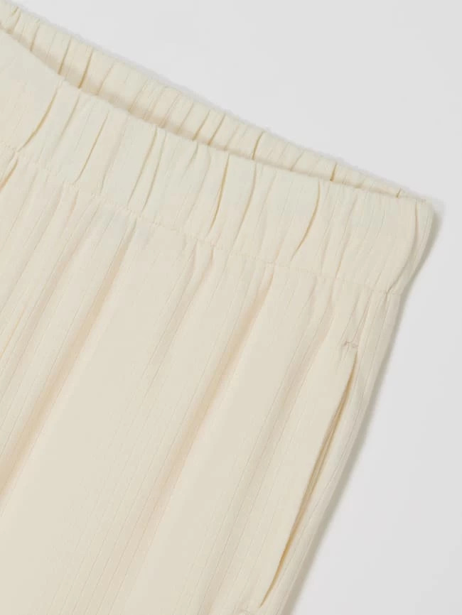 Kabooki Schlupfhose Mit Rippenstruktur Modell 'Paula' - Beige 2 Kabooki Schlupfhose Mit Rippenstruktur Modell 'Paula' - Beige – Bild 2