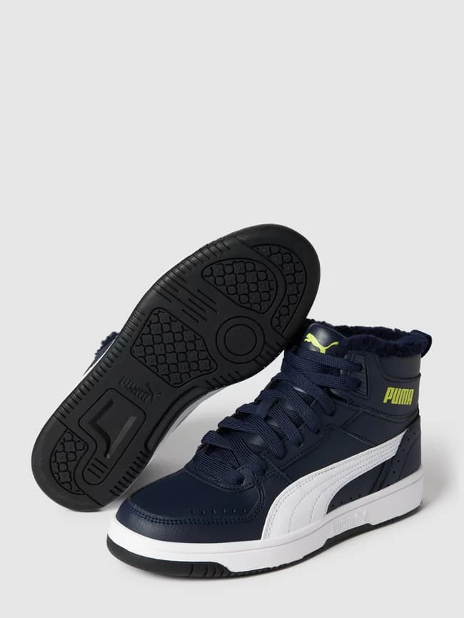 Puma High Top Sneaker Mit Label-Details Modell 'JOY' - Marineblau 3 Puma High Top Sneaker Mit Label-Details Modell 'JOY' - Marineblau – Bild 3