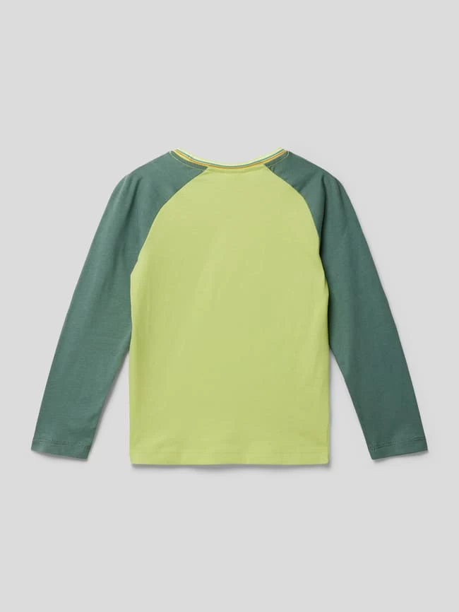 S.Oliver RED LABEL Longsleeve Mit Rundhalsausschnitt - Apfelgrün 3 S.Oliver RED LABEL Longsleeve Mit Rundhalsausschnitt - Apfelgrün – Bild 3