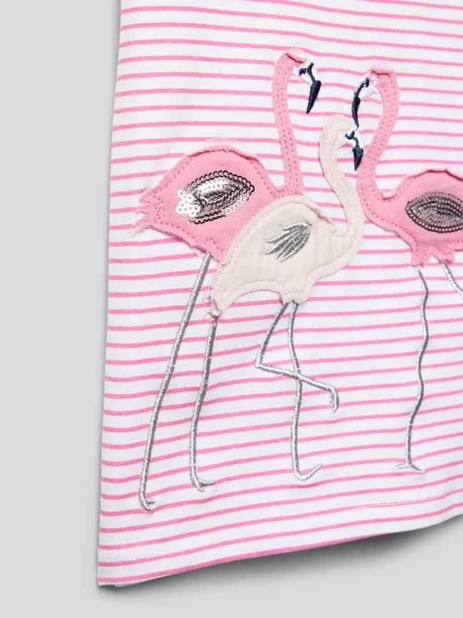 Happy Girls T-Shirt Mit Motiv-Applikation - Weiß 2 Happy Girls T-Shirt Mit Motiv-Applikation - Weiß – Bild 2