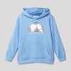 Staccato Hoodie Mit Motiv-Print - Blau