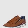 Tom Tailor Sneaker Mit Label-Details - Cognac